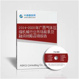2014-2020年广西气体压缩机械行业市场前景及融资战略咨询报告